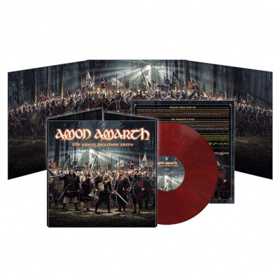 Amon Amarth ‎– The Great Heathen Army, LP (红色理石)