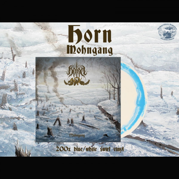[订购] Horn – Mohngang, LP (白蓝漩涡) [预付款1|219]