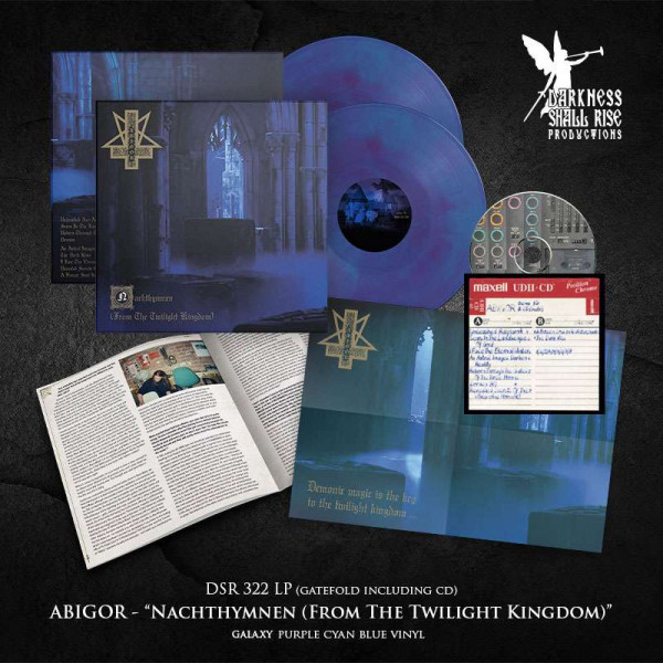 [订购] Abigor – Nachthymnen, 2xLP (蓝星云) + CD (demo) [预付款1|289]