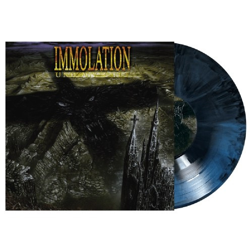 [订购] Immolation – Unholy Cult, LP (蓝黑理石) [预付款1|219]